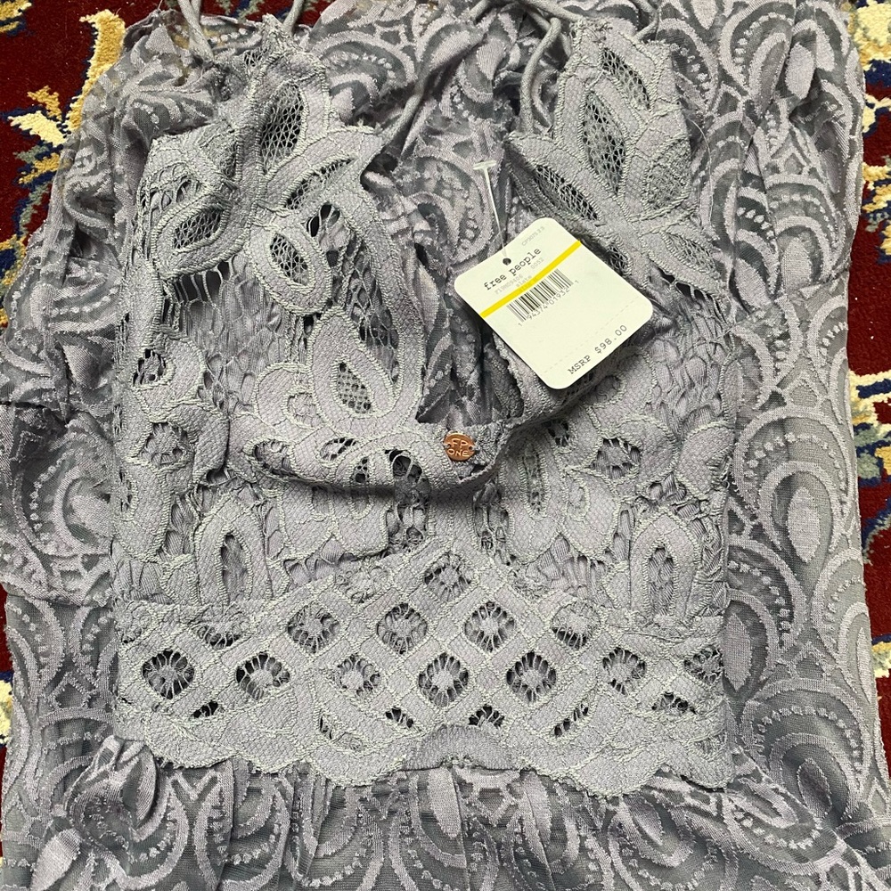 🎉HP🎉NWT Free People Adella Slip Dress - Picture 6 of 6